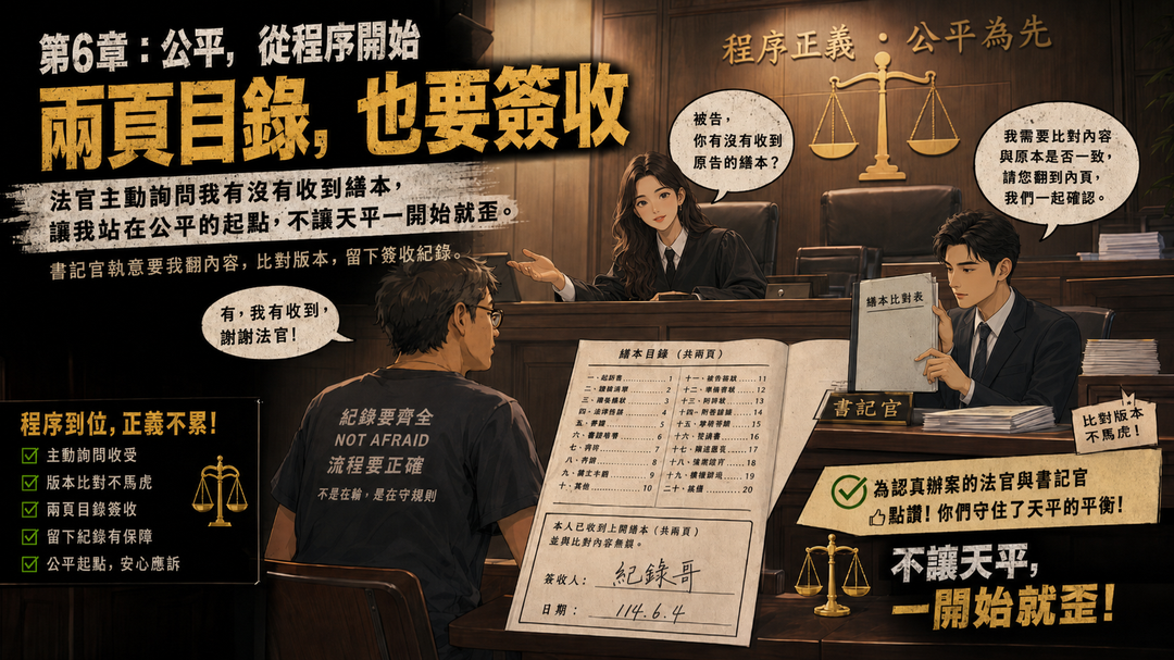 第六篇|第一個讚:程序公平的起點,要補起來