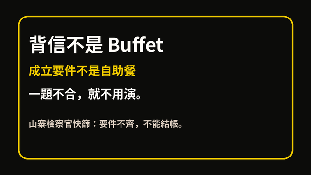 背信不是 Buffet|guide縮圖