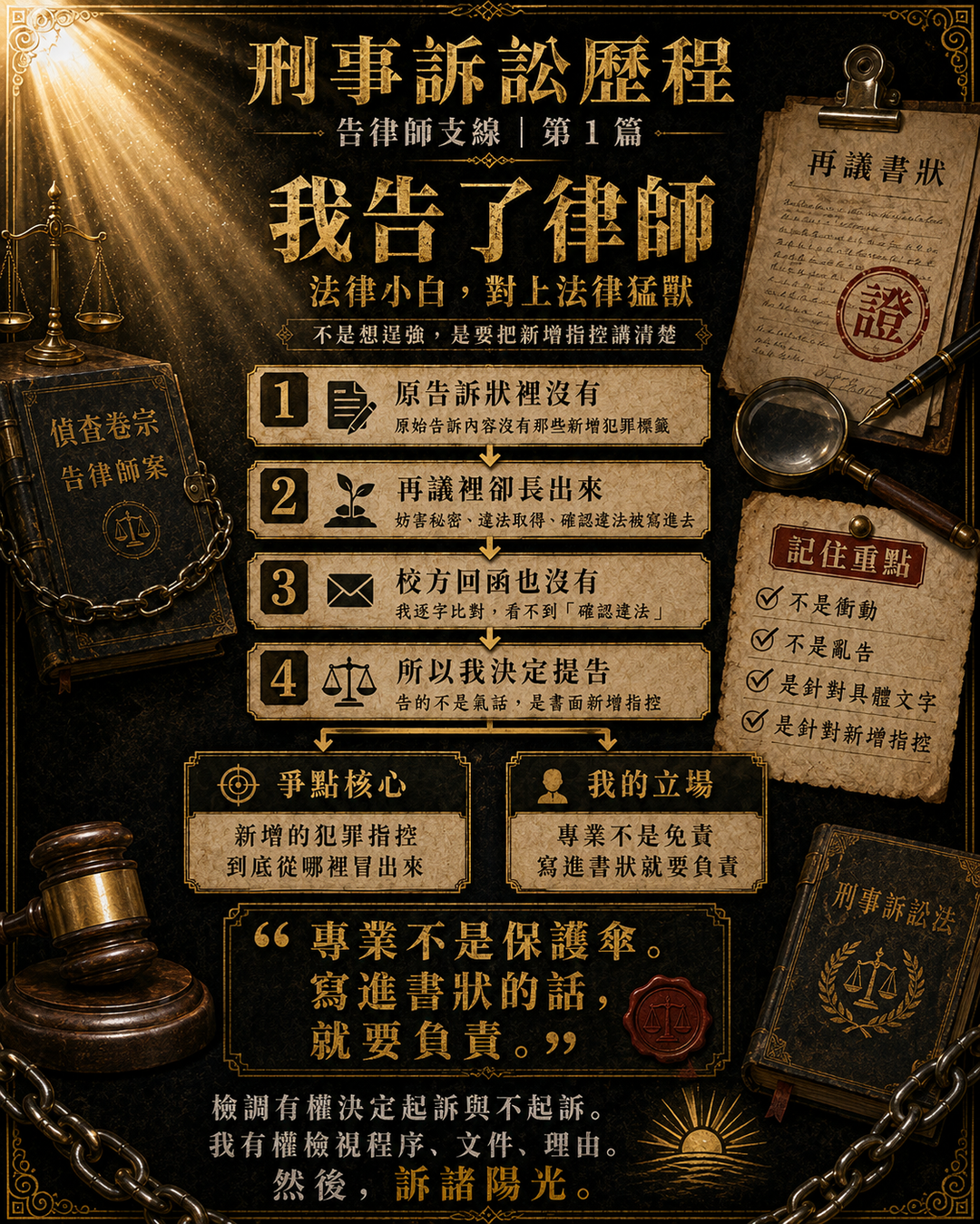 我告了律師：法律小白對上法律猛獸