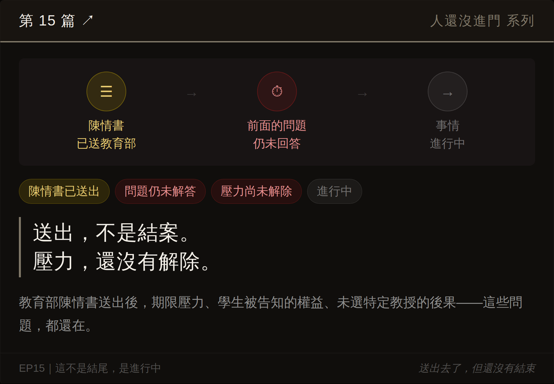 人還沒進門第15篇結尾梗圖