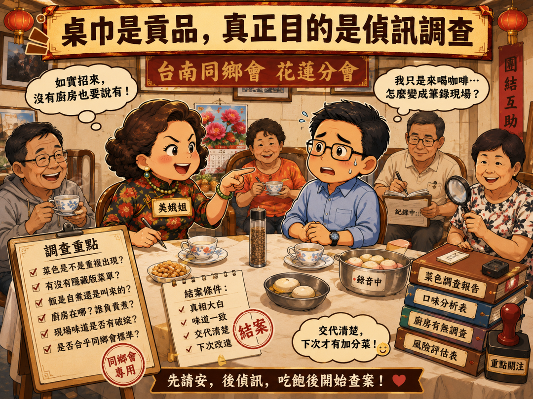 同鄉會第三部曲|人不用飭回,繼續喝茶聊天