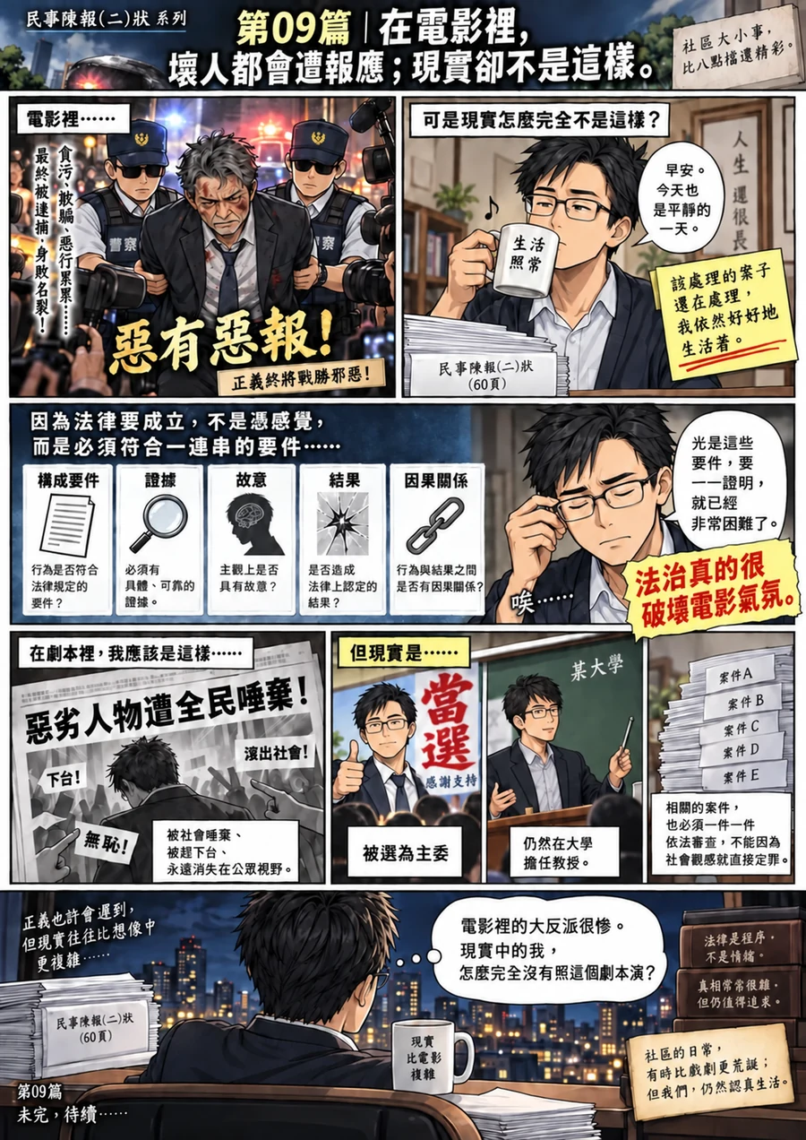 電影反派與現實反差漫畫