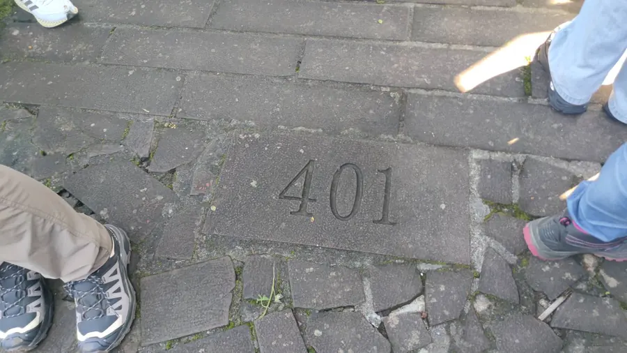腳下的401。