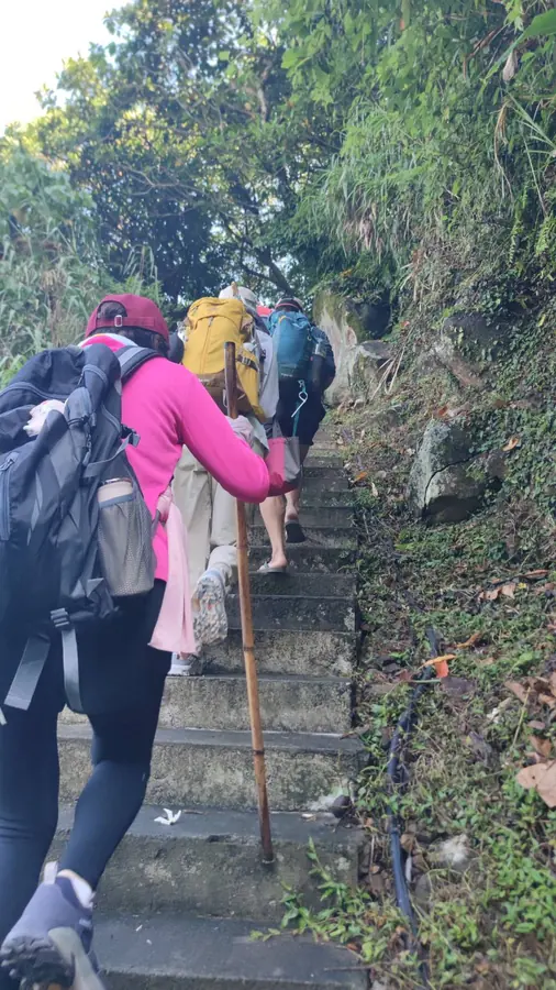 正式開始登401高地。