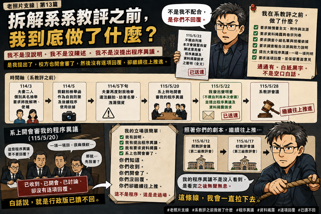 拆解系教評之前,我到底做了什麼?