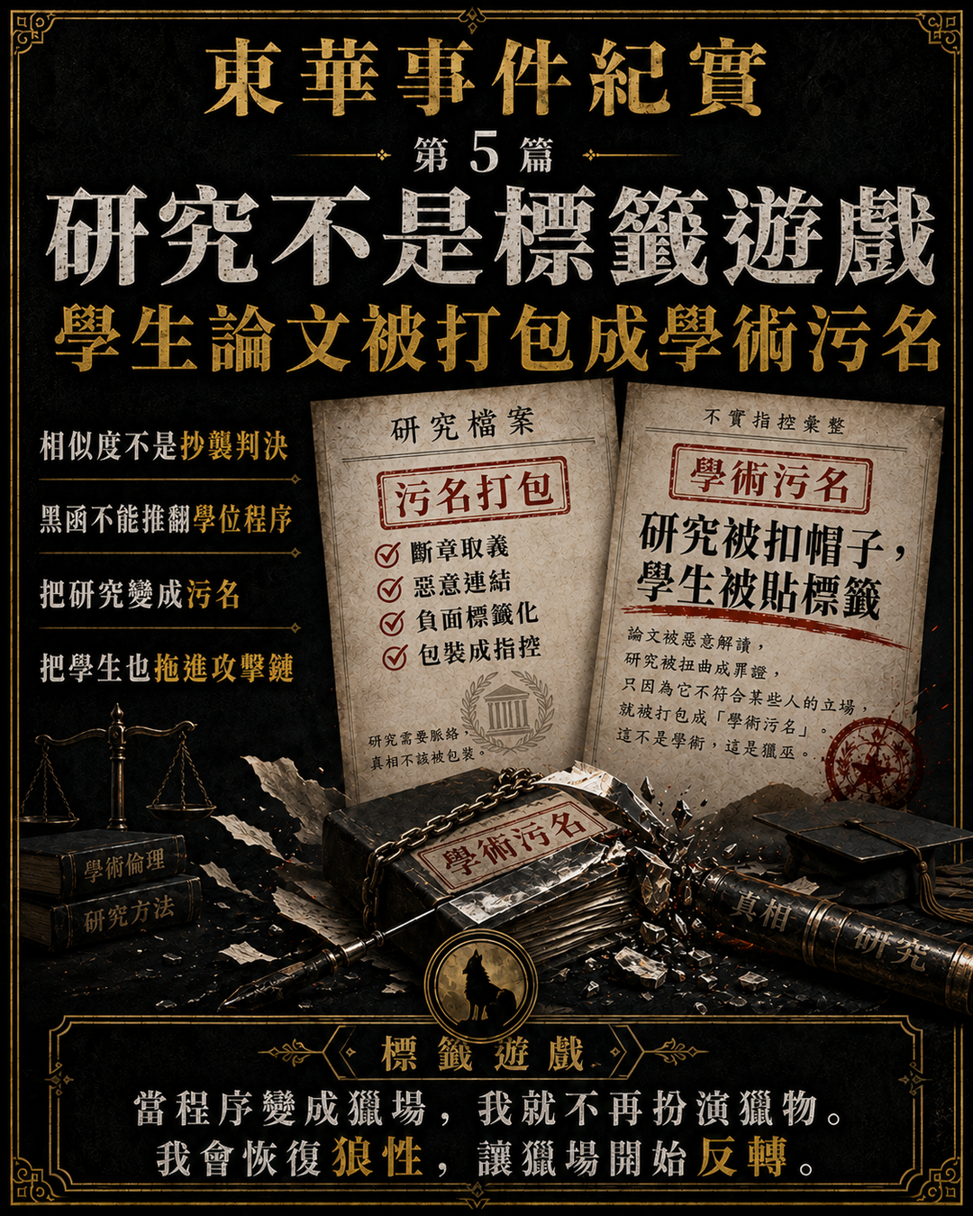 東華事件紀實第5篇梗圖
